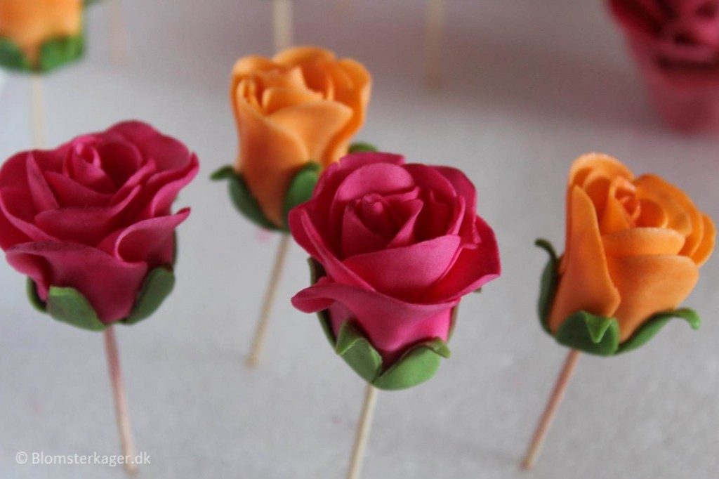 How to make clearance fondant roses