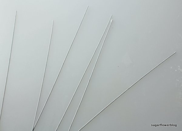 White fondant stargazer lily 10