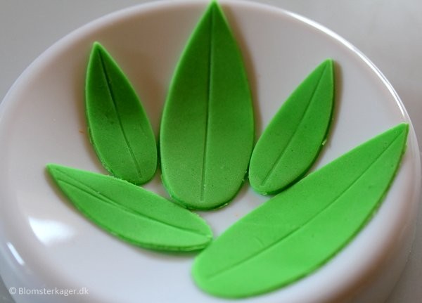 How to make a leaf from fondant or gum paste 15