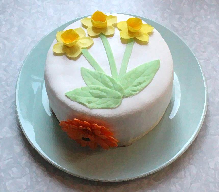 How to make miniature flowers for cupcakes - Karen's Sugar Flower Blog